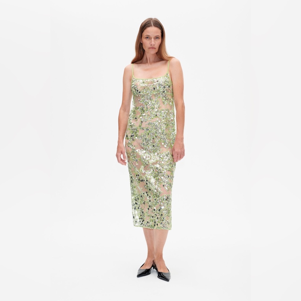 Baum Und Pferdgarten BUP Avani Dress Herbal Garden Sequins - Size 36